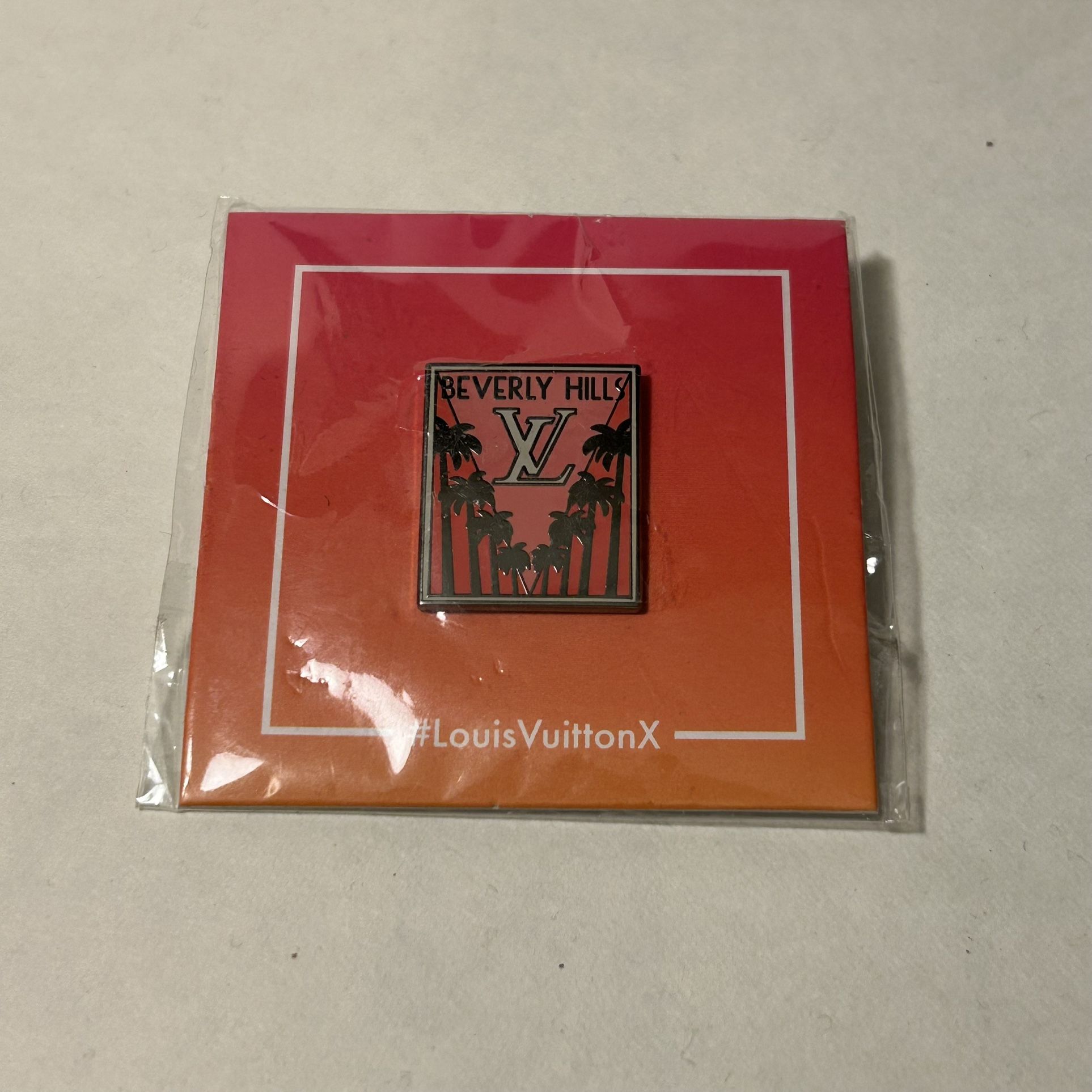 Louis Vuitton Pin From Beverly Hills