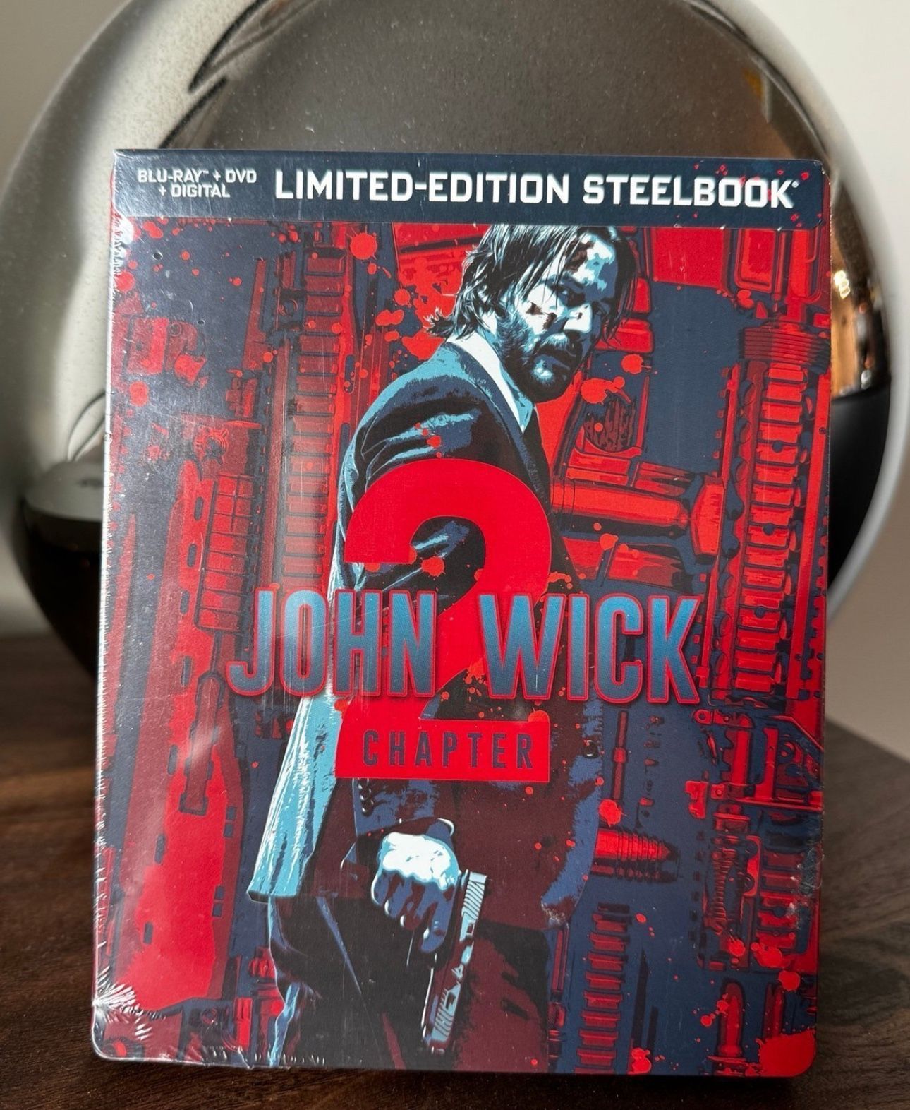 John Wick 2 Blu Ray Steelbook 
