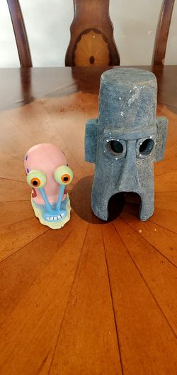 Spongebob Fish Tank Decor
