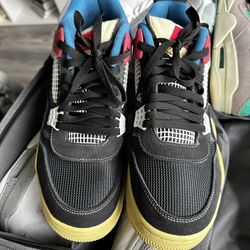 Jordan 4 Union Off Noir Sz 12 No Box Lightly Used 