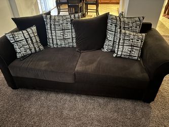 Chocolate Sofa And Love Seat
