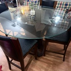Dining Table With 4 Chairs 