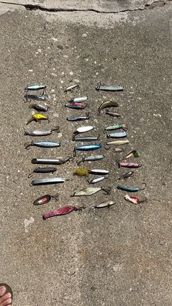 Spoons, yoyos, surface irons, crankbaits
