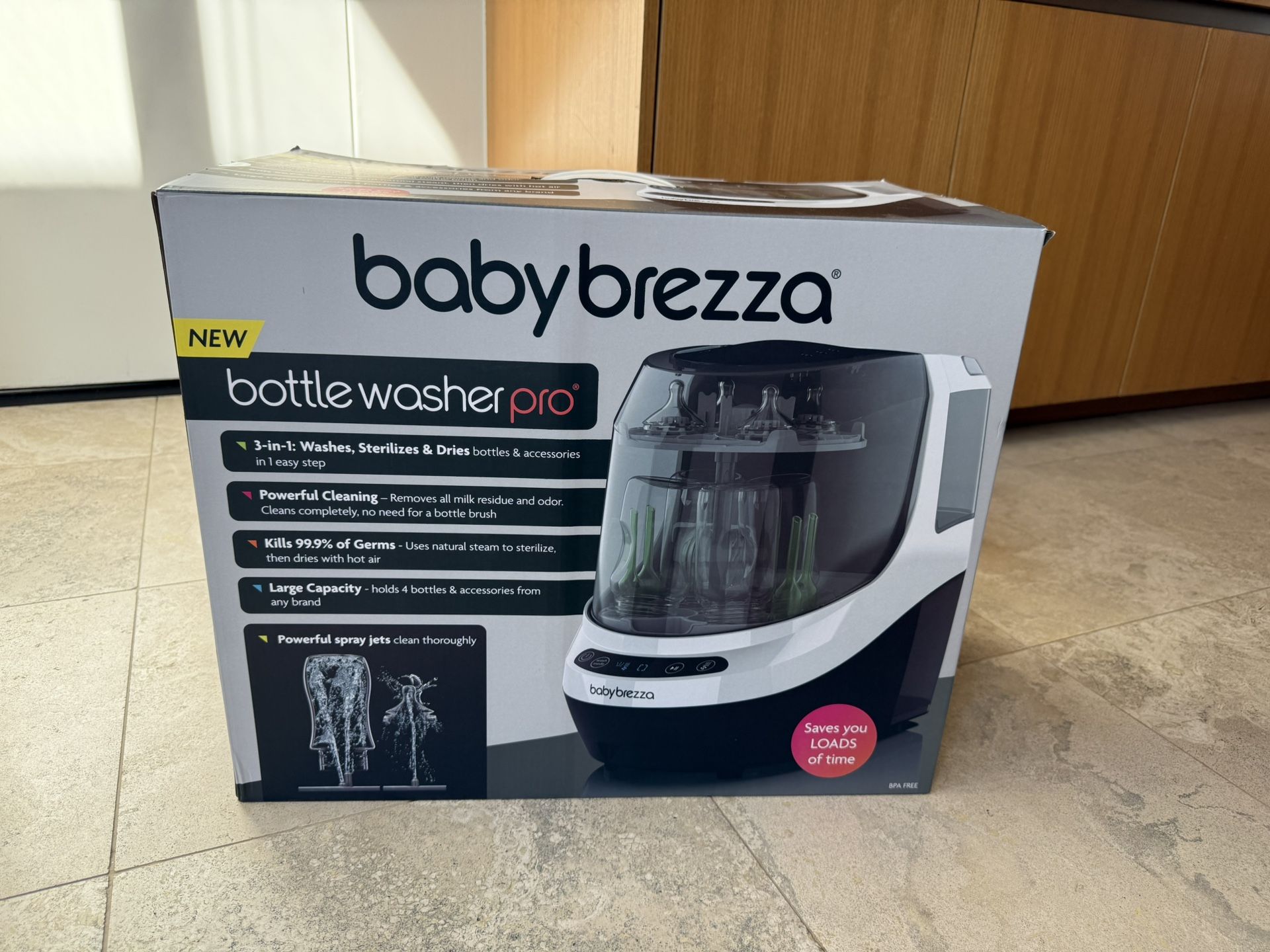 Baby Brezza Bottle Washer Pro - All In One Washer, Sterilizer, Dryer