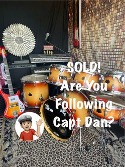 🔥 Monster Ludwig Drum Set Drums