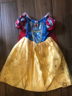 Disney Snow White Costume Dress Size 5/6