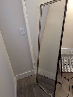 NEED GONE ASAP - MUST PICK UP - NEGOTIABLE - Full-Length Floor Mirror with Stand
