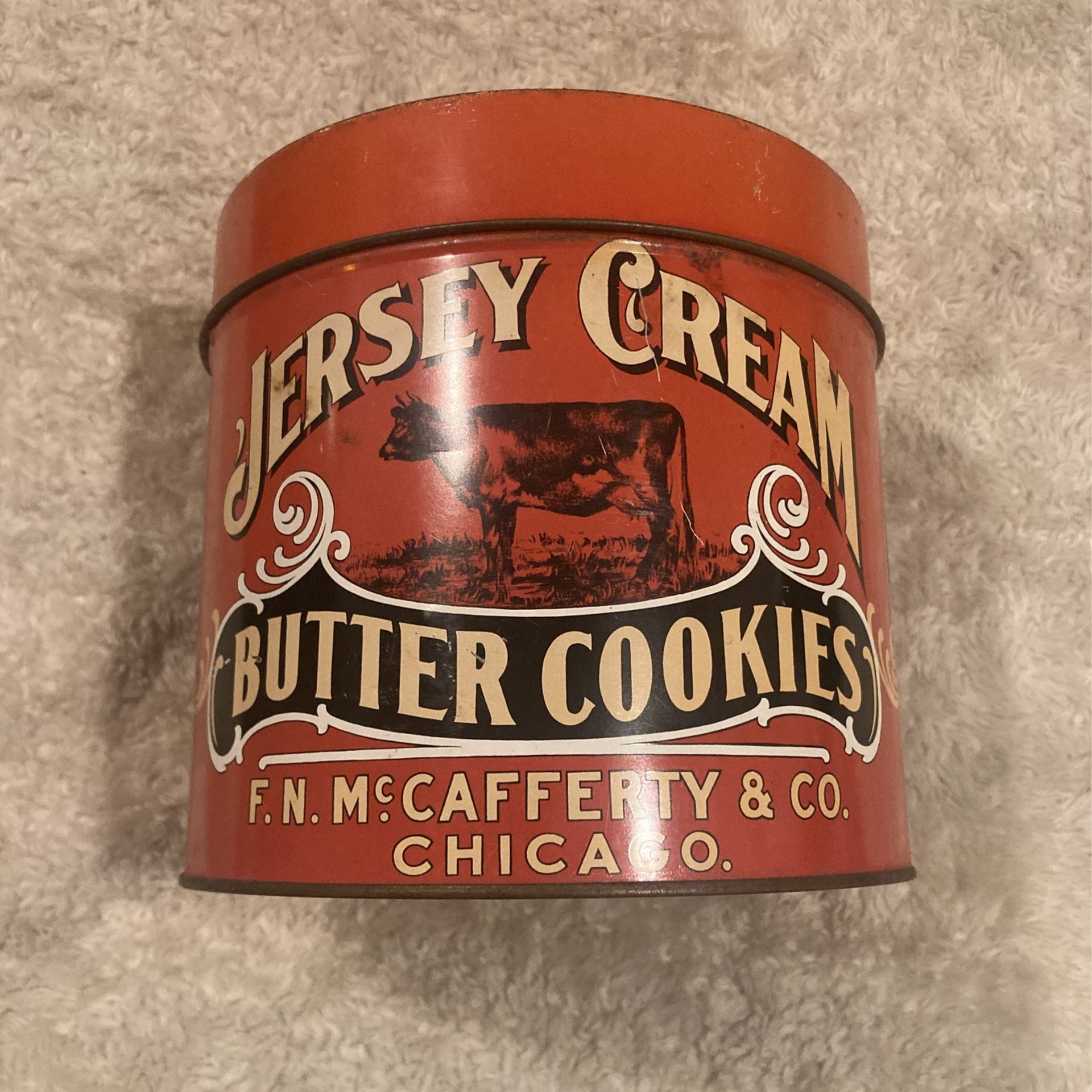Vintage Replica Cookie Tin