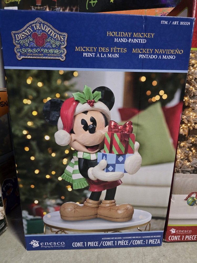 Jim Shore Holiday Mickey Costco