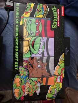 TMNT 5 Pair Sock 2 sets