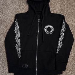 Chrome hearts zip up