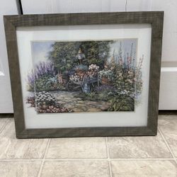 beautiful 22 by 18 inch wall art. (MUST SELL TODAY)