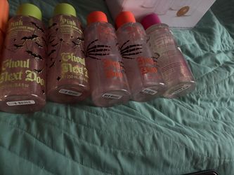 Pink body spray