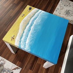 Hand Painted Coffee Table