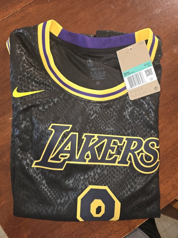 Lakers Jersey Black Color
