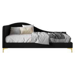 Edina Upholstered Daybed Twin XL Black