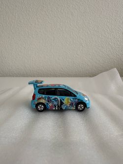 Very Rare Vintage Disney 2006 Japan 2006 New Tomica Disney Pixar Diecast Mini Car, Finding Nemo, Honda Fit, Scale 1/59, Back Door Opens