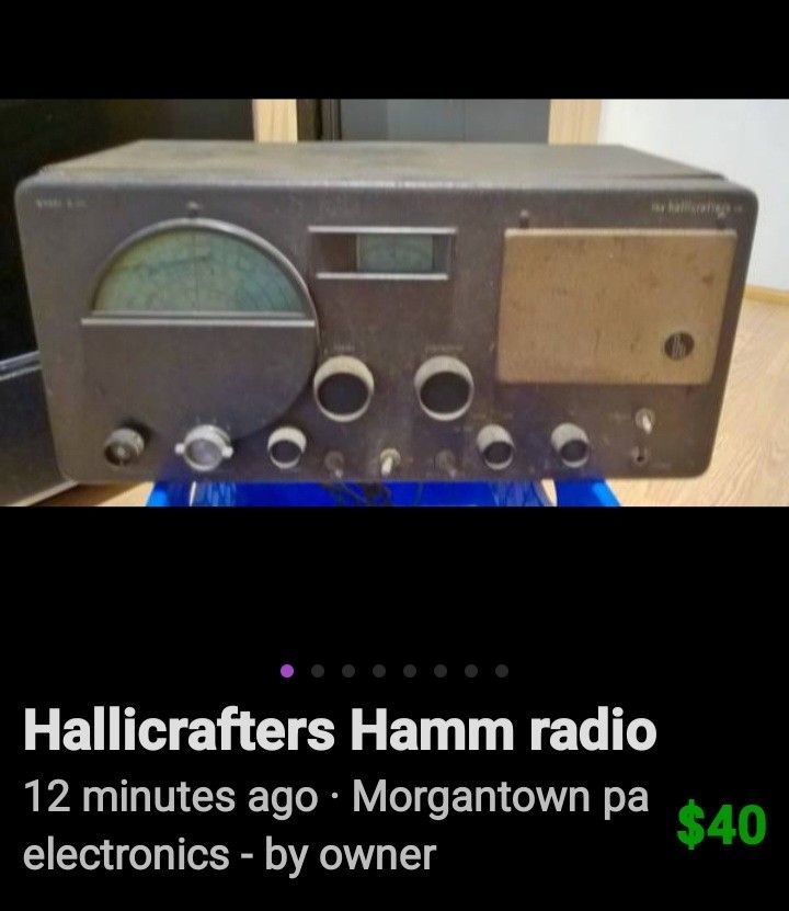 Halicrafters Hamm Radio