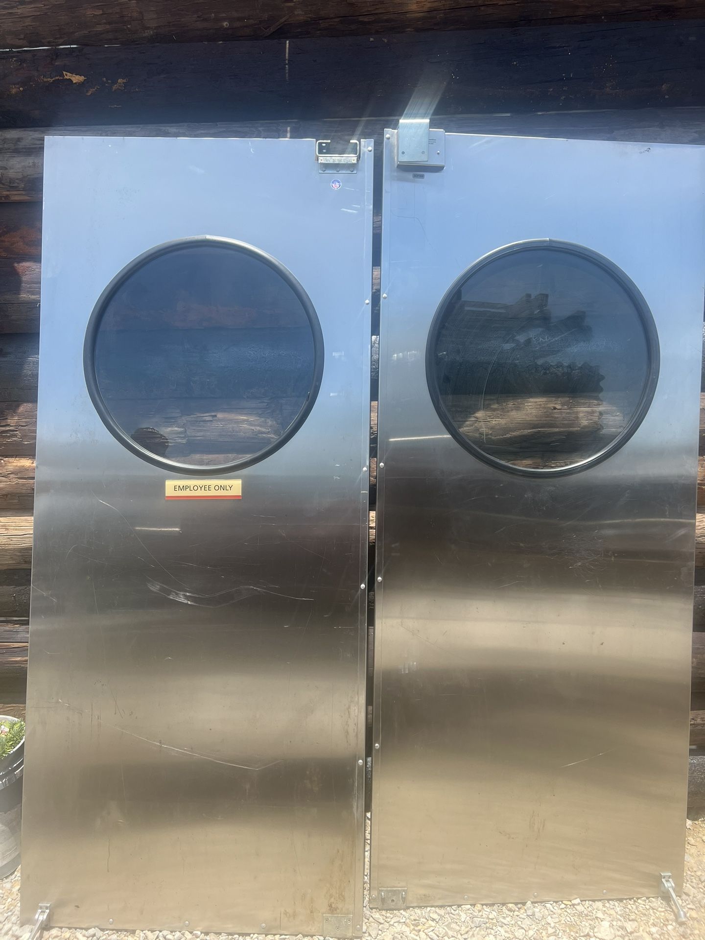 Stainless Steel Restaurant Doors