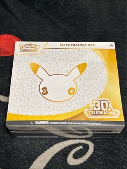 Pokemon 30th celebration elite trainer box new sealed