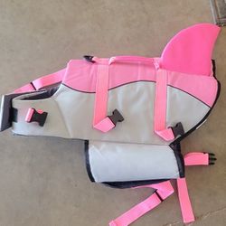 XL Pink Dog Life jacket