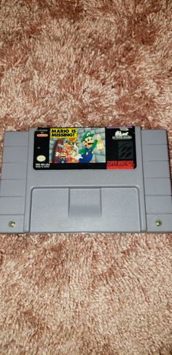 Mario Is Missing (SNES)
