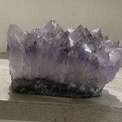 Amethyst Crystal Tea Light candle Holder $20