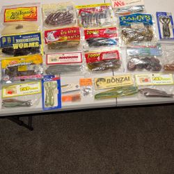 RUBBER / PLASTIC WORMS