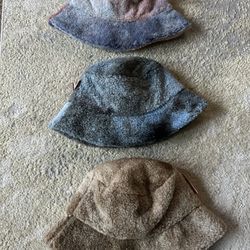 Fuzzy Bucket Hat Bundle 