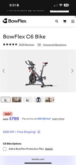 Bow Flex Bike