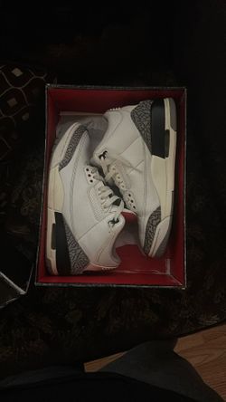 Jordan 3 Retro White Cement (Price Is Negotiable)