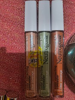 Neutrogena color corrector face foundation concealer