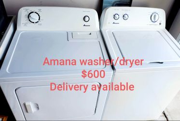 Amana washer dryer