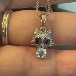 14k gold plated  necklace