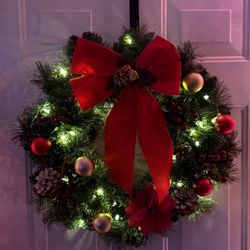 Custom Christmas Wreath 