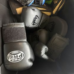 MMA And Boxing Fight Gear And Gloves
