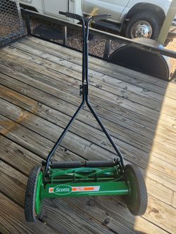 Push Reel Lawn Mower Scotts