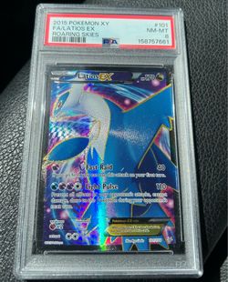 PSA 8 graded 2015 Pokémon XY Roaring Skies Latios EX Full Art