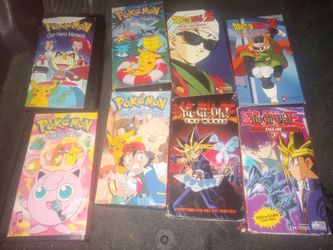 Pokemon VHS (yugioh + DragonBall z )