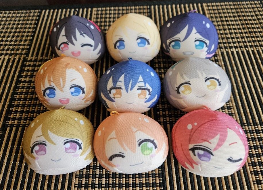Love Live! School Idol Project Muse Omanjuu Set of 9
