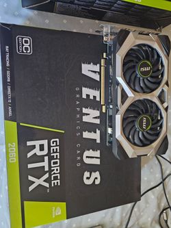 MSI GeForce RTX 2060 VENTUS 6G OC w/ Original Box- 6GB GDDR6 Dual Fan
