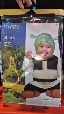 Halloween Costume BABY SHREK 6-12 Months
