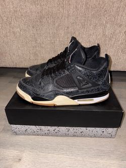 Jordan 4 Laser Black Gums