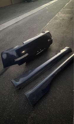 Stock 350z Rear Bumper and Side Skirts Bundle