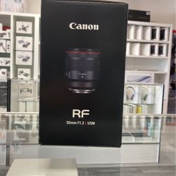 Canon RF 50mm F1.2 Lens