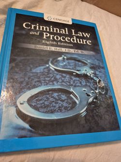 Criminal Law And Procedure 8th Edition