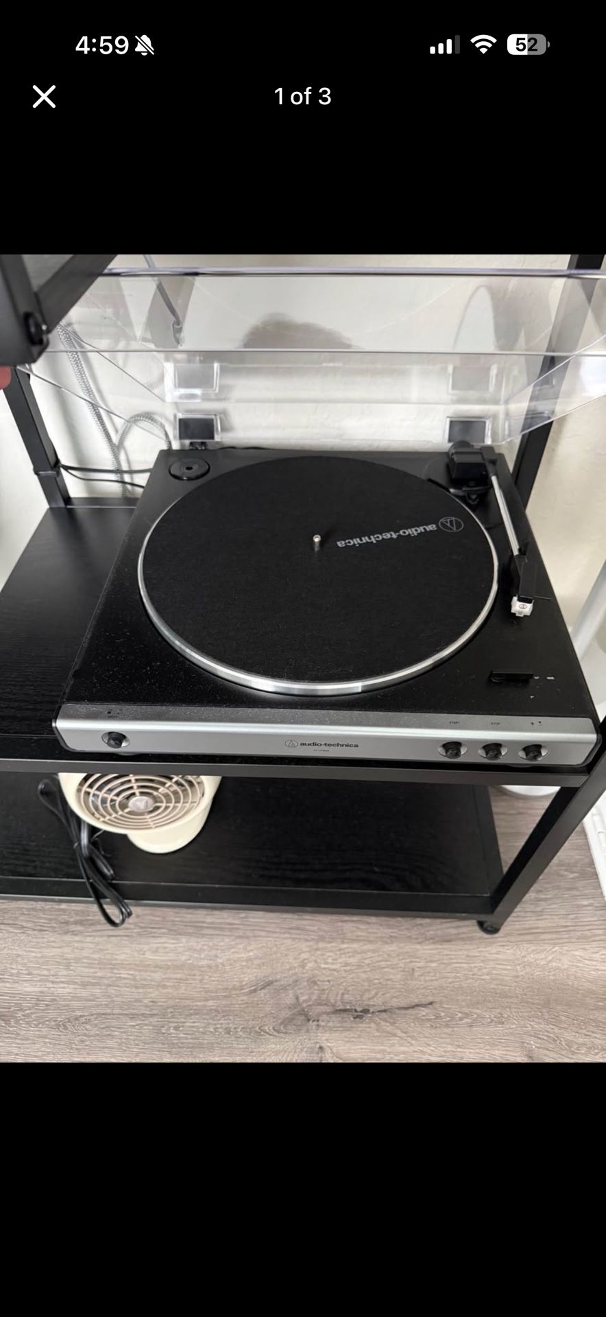 Record Player + Headphones + Amp