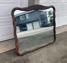 Antique Rustic Mirror