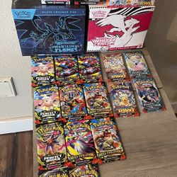 Pokeman Cards And Boxes