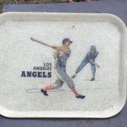 Los Angeles Angels Plastic Tray Vintage 1960s 